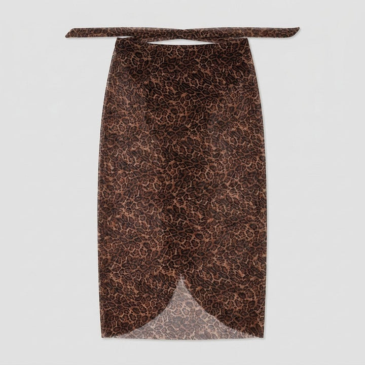 Breeze mesh sarong back flat-lay
