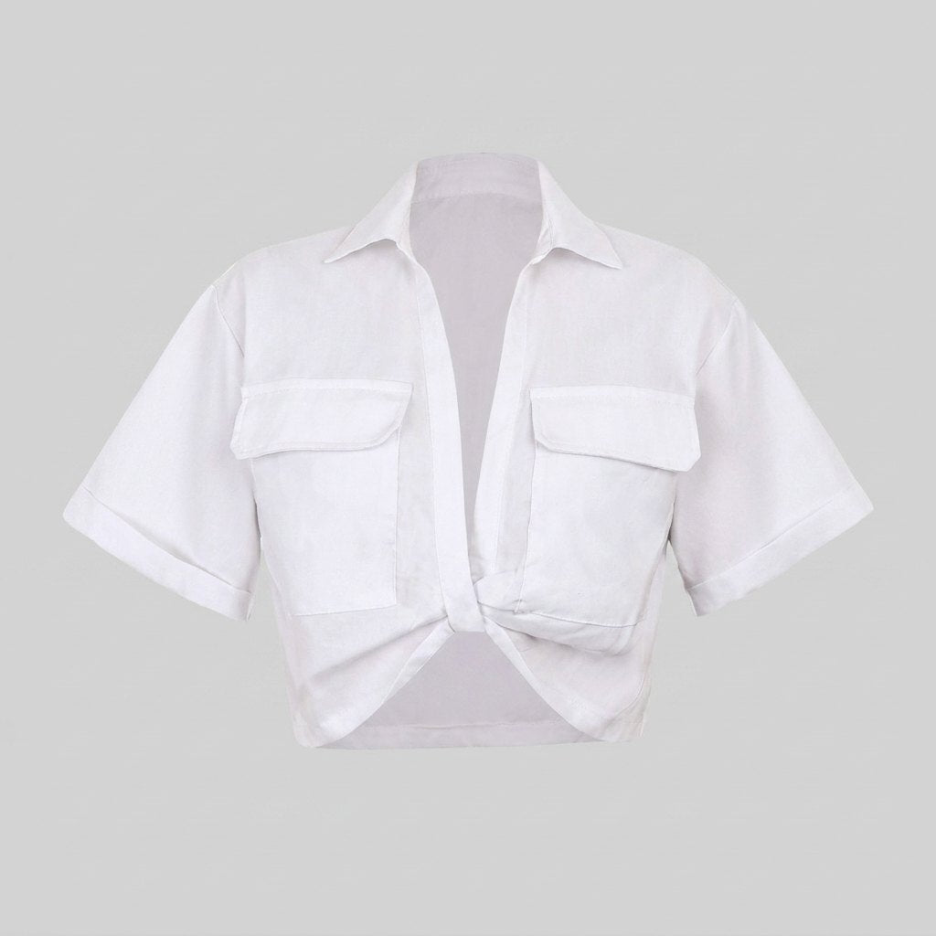Breeze Women's Shirt white flat-lay
