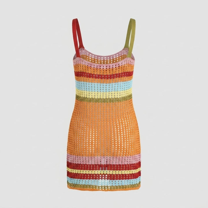 Breezy beach cover up coral back