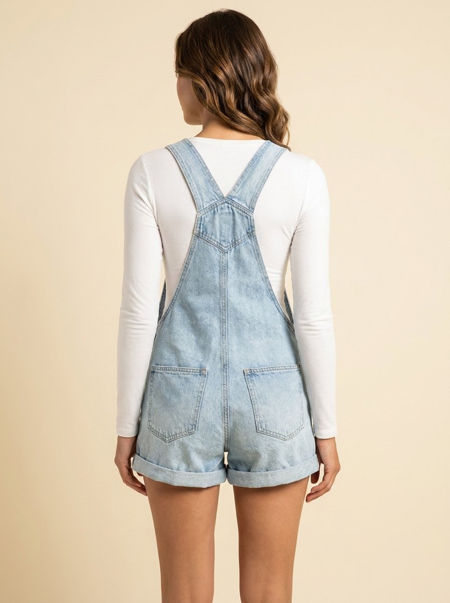 Capri One-Piece Jumpsuit back view