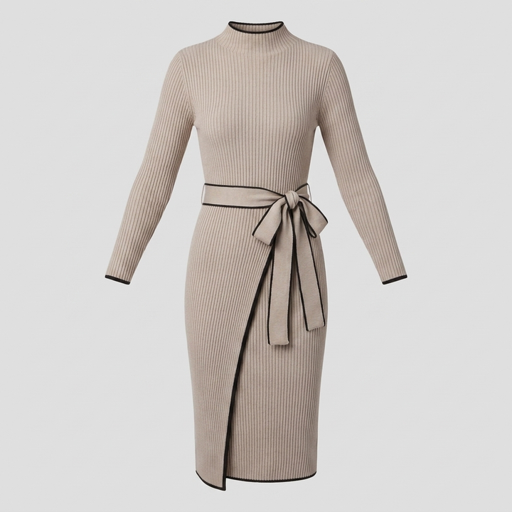Cava midi dress product flat-lay