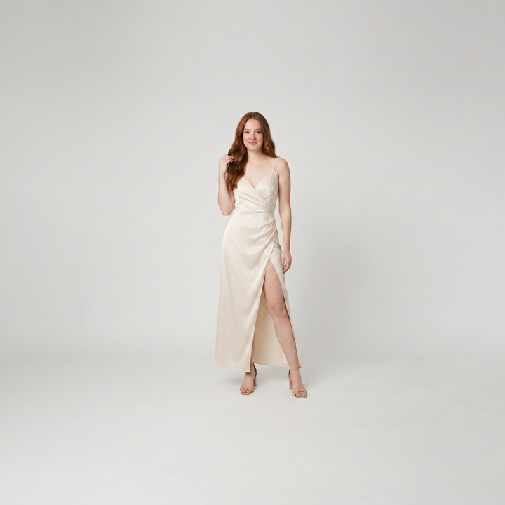 Chloe elegant dress cream - The store Vancouver