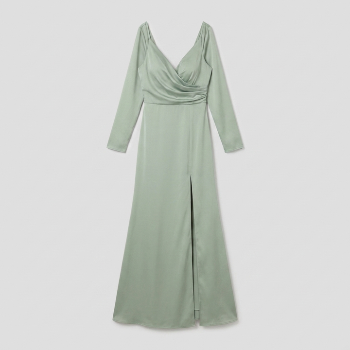 Chloe elegant dress product flat-lay