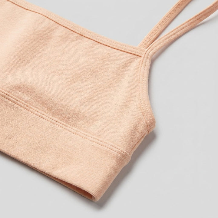 Cleo Bralette cotton fabric detail
