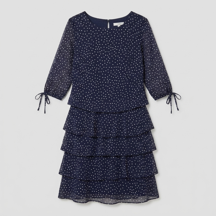 Cleo classic polka dot dress product flat-lay