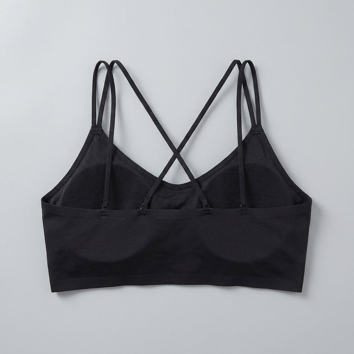 Cleo Crossover Bra criss-cross back