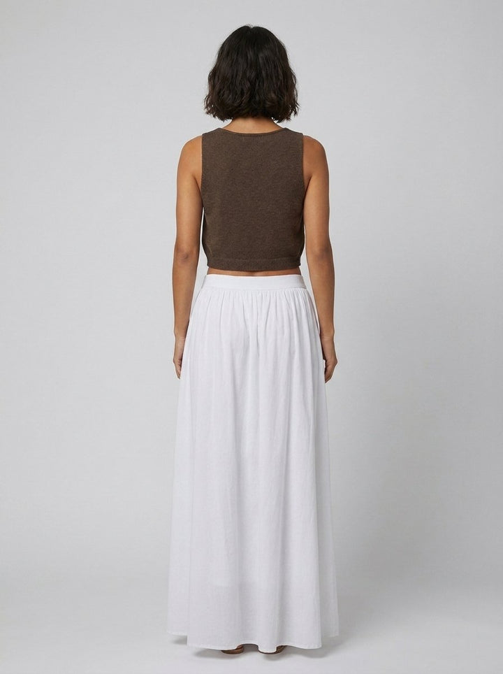 Coco crop tank back view