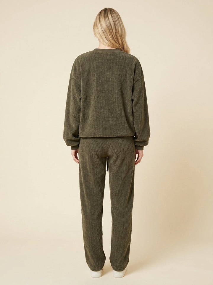 Cora Corduroy Sweatset - back view