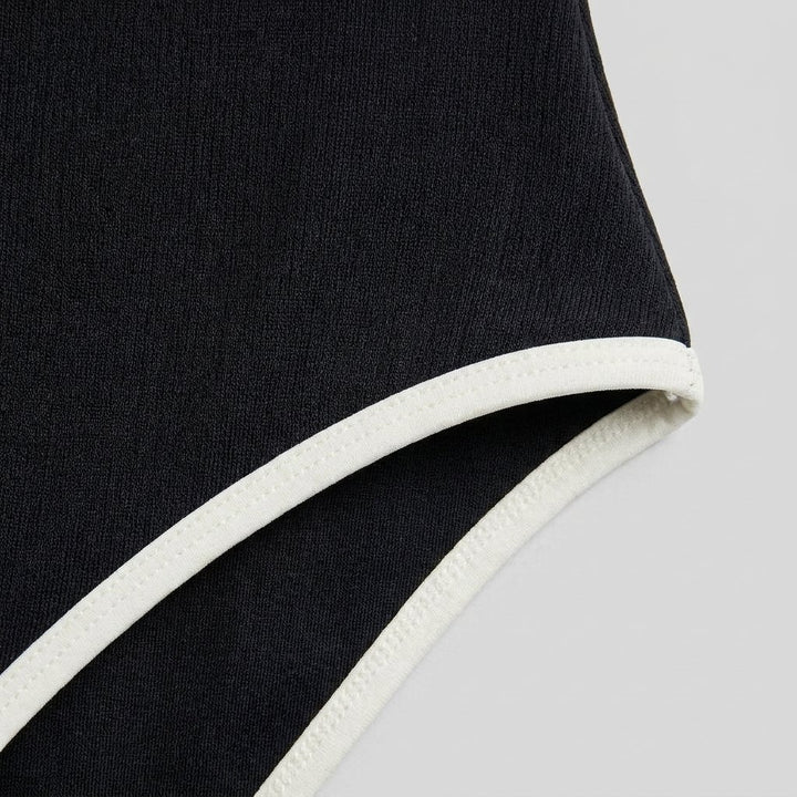 Cora one-piece swimsuit fabric close-up