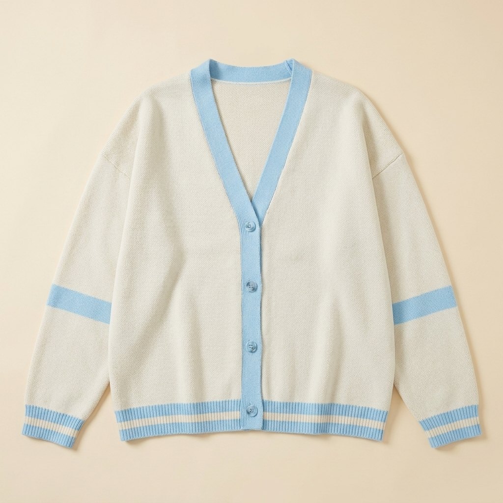 Crisp Cardigan product flat lay