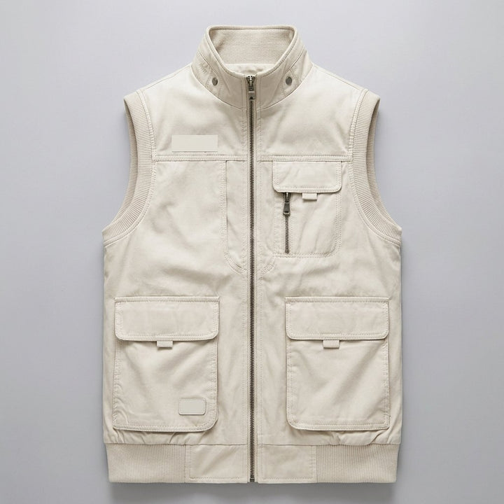 Crispin vest flat lay