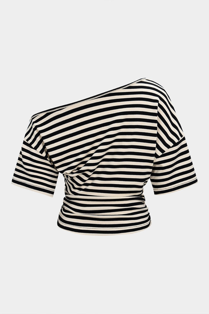 Daina striped top product back