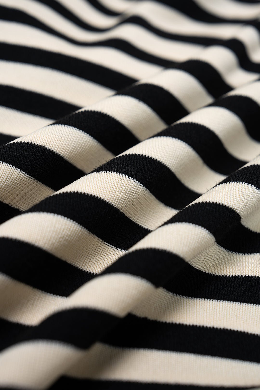 Daina striped fabric close-up detail