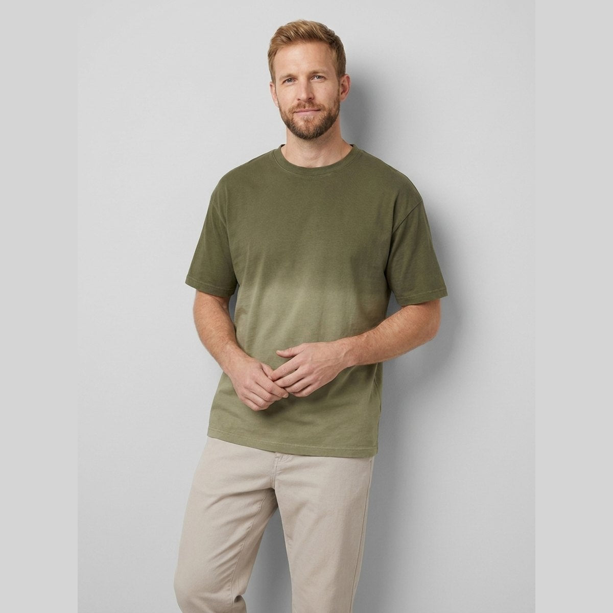Danny gradient t-shirt green