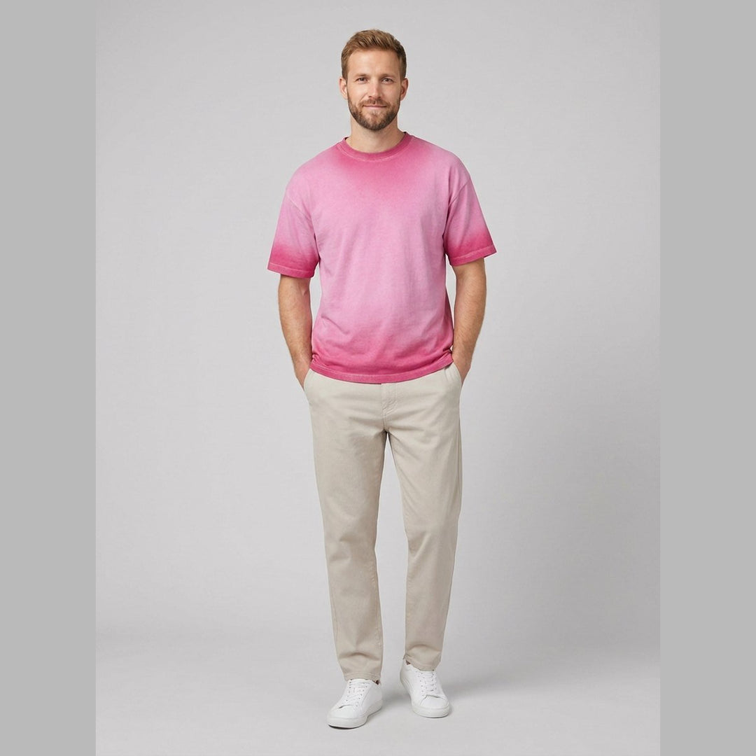 Danny gradient t-shirt pink