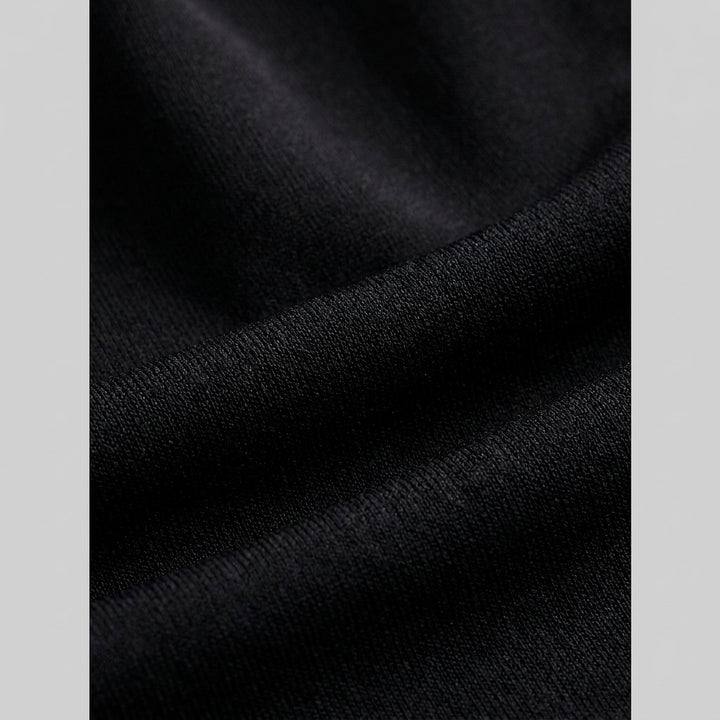 Dara halter maxi dress fabric close-up