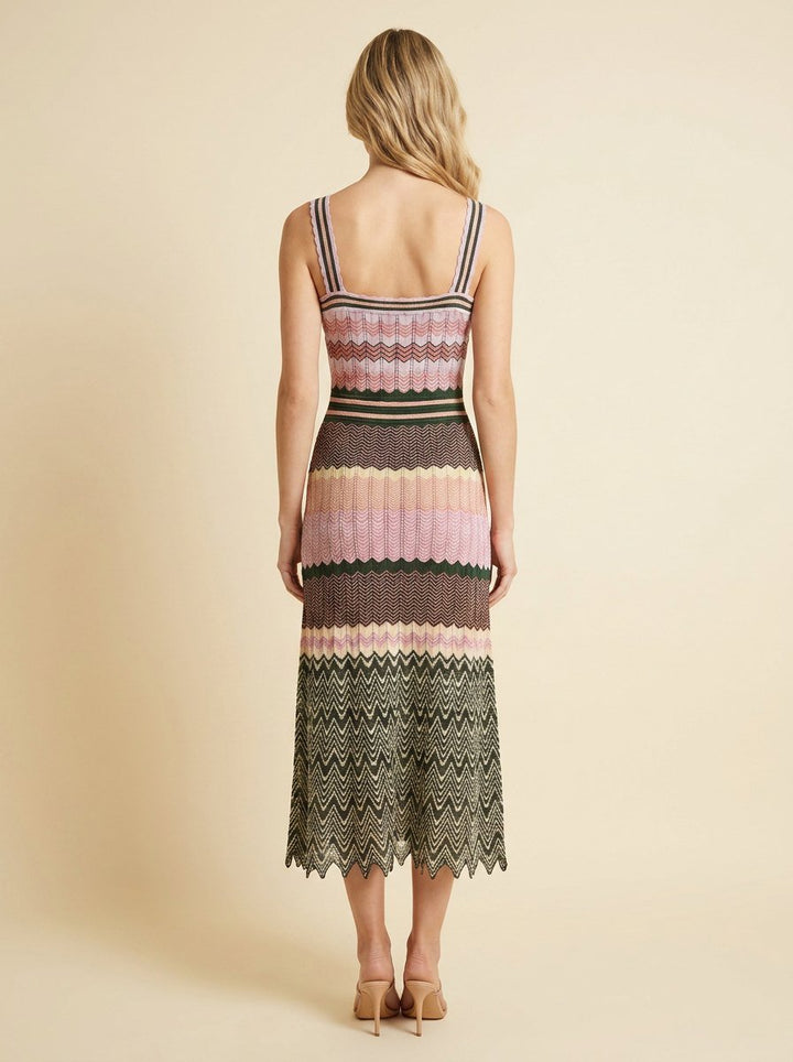 Dara midi dress back view