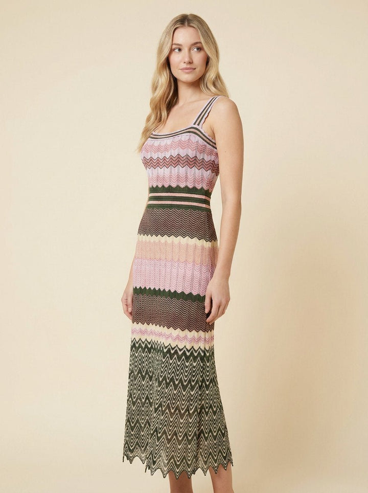 Dara midi dress side angle