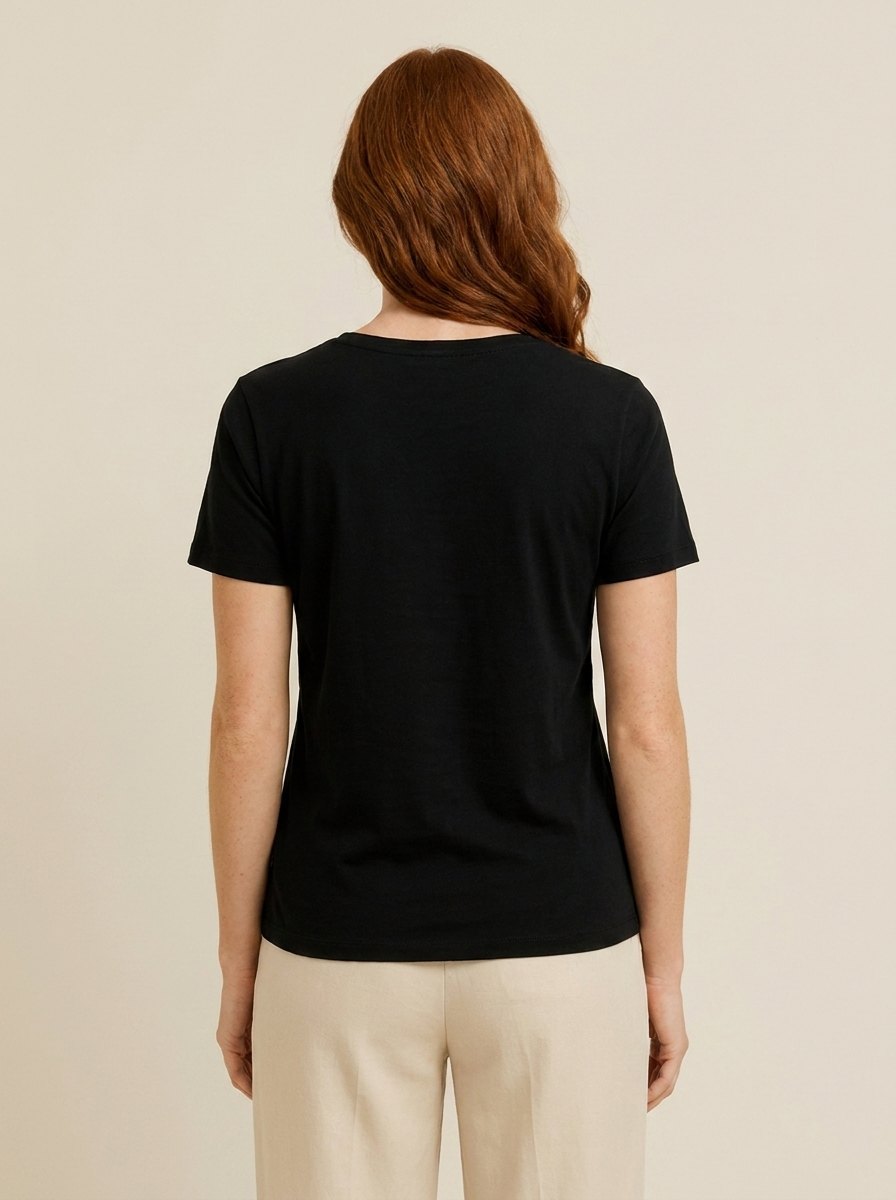 Elise everyday cotton tee back view