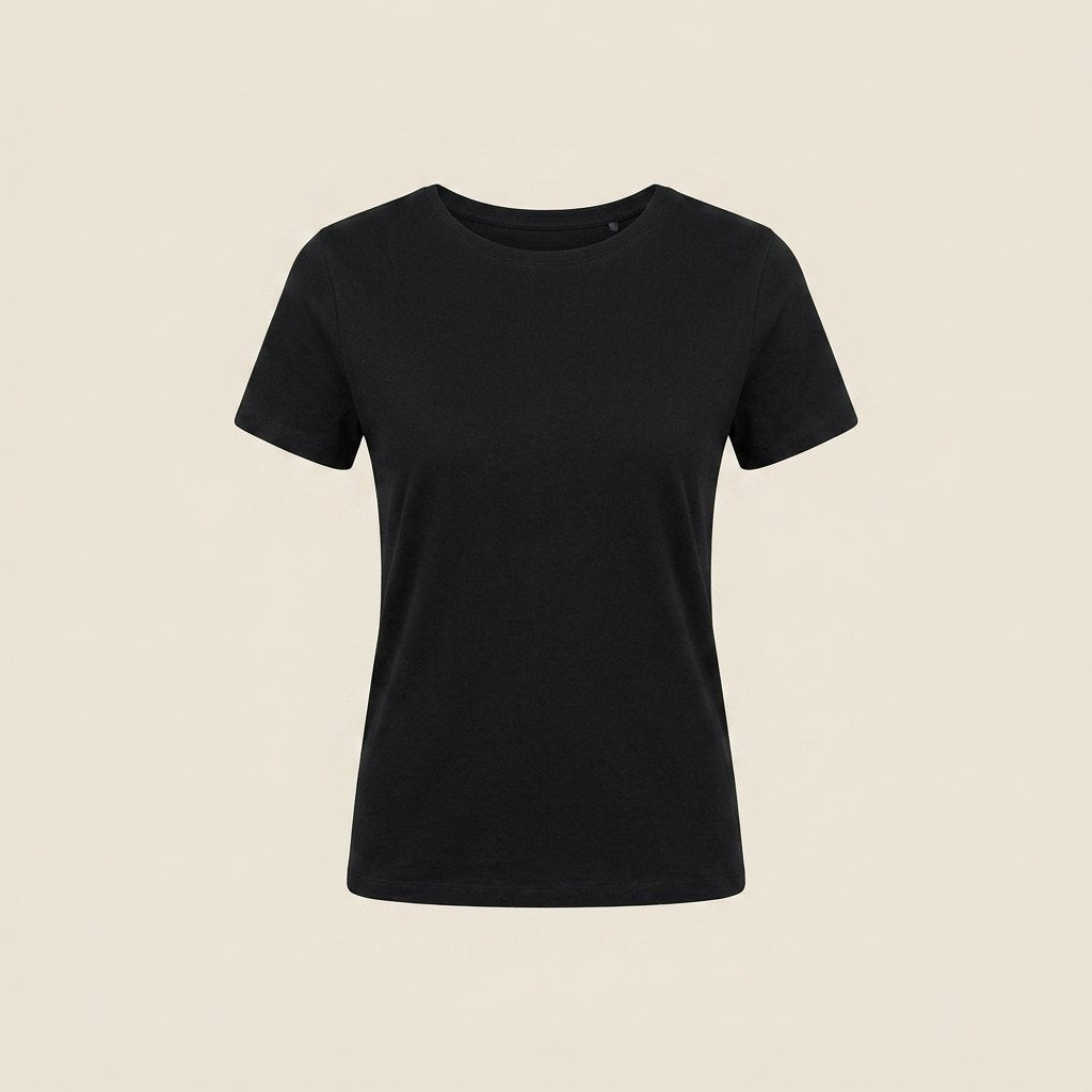 Elise everyday cotton tee product flat lay