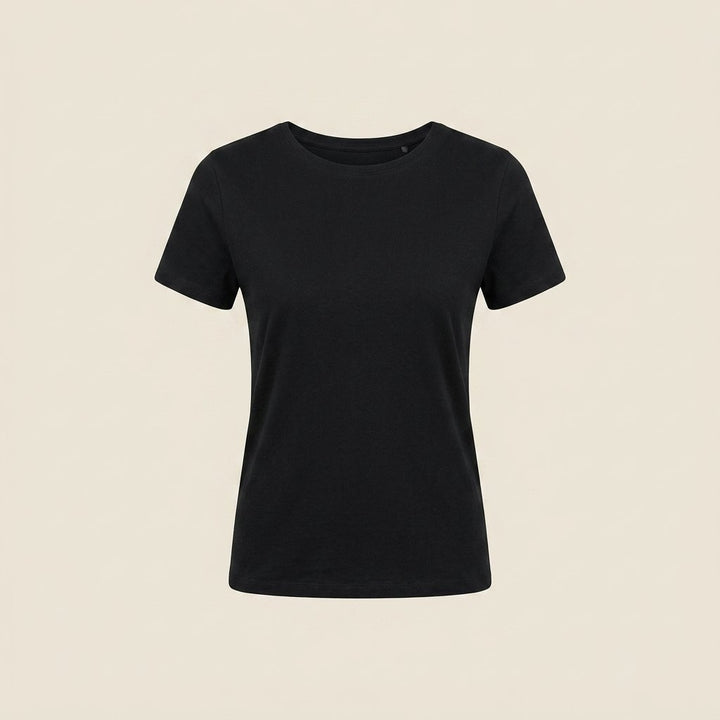 Elise everyday cotton tee product flat lay