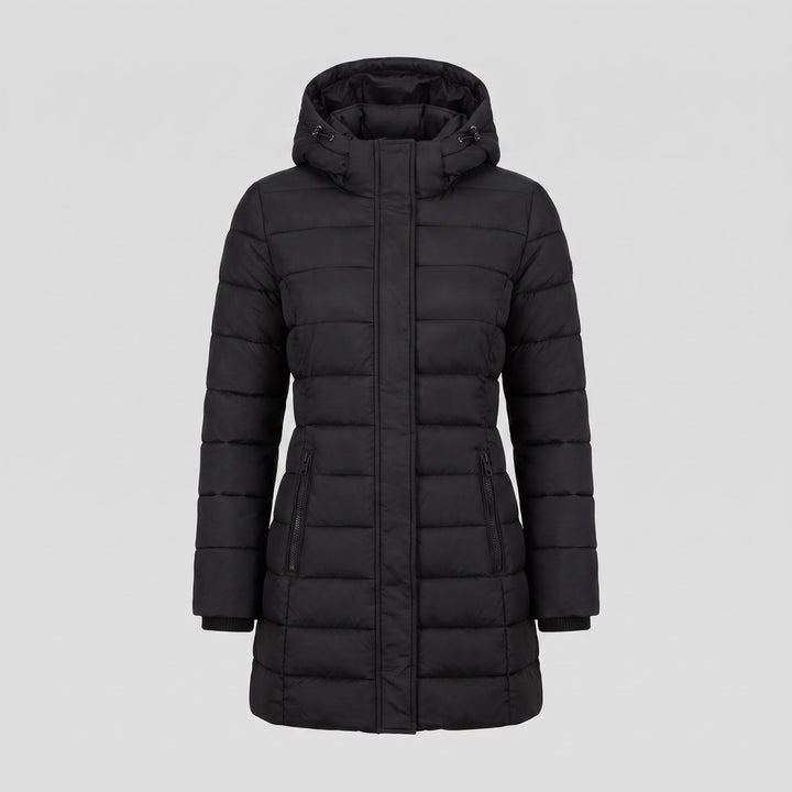 Elize lightweight puffer jacket product flat lay