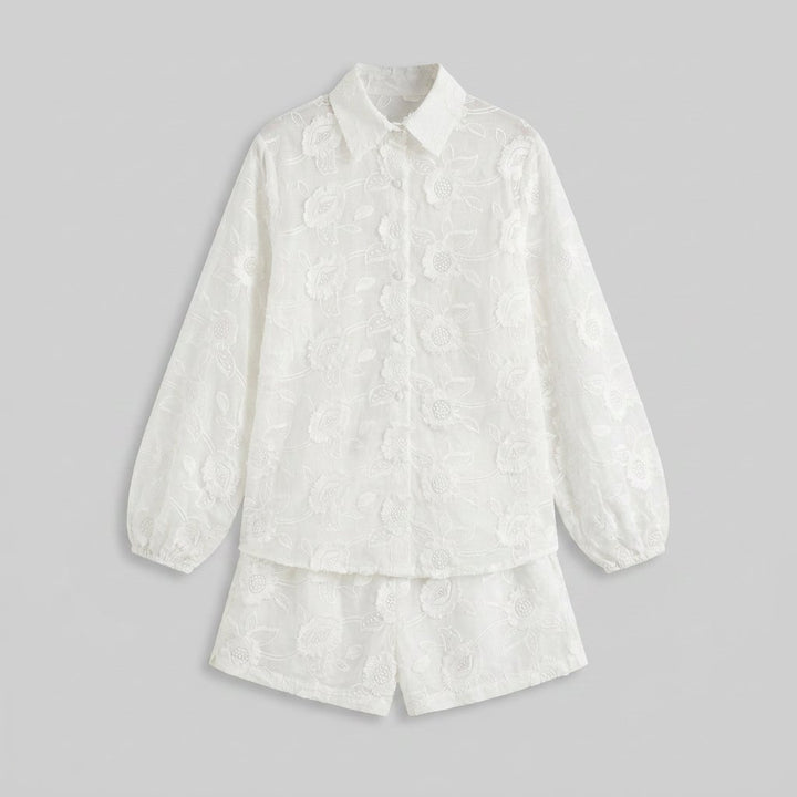 Elodie Summer Nights Set white front