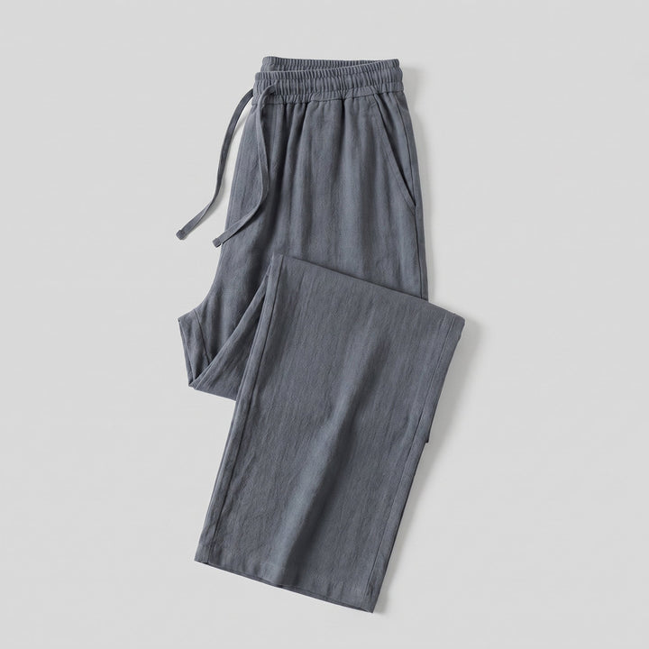 Elysian linen relaxed pants product flat lay