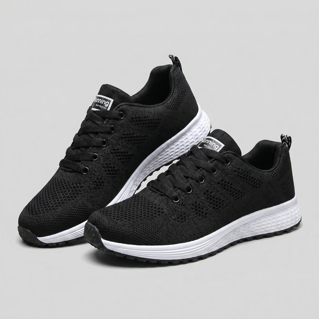 Elysian orthopedic mesh sneakers black