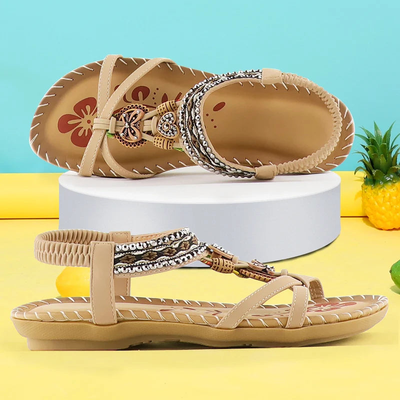 Emeline strappy sandal, sole detail, view 7