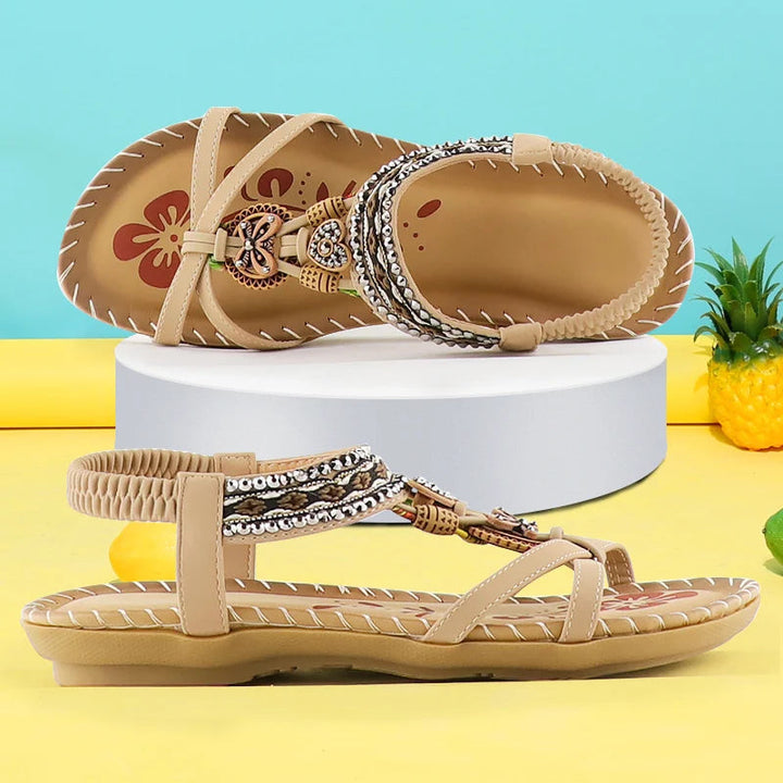 Emeline strappy sandal, sole detail, view 7