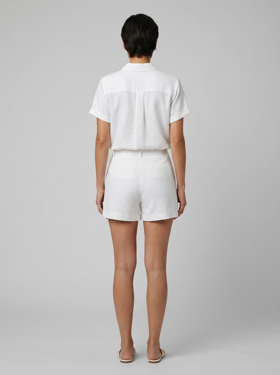 Felicity linen set back view