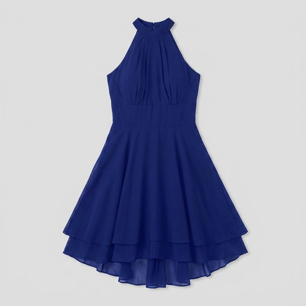 Fiona flare mini dress product flat-lay