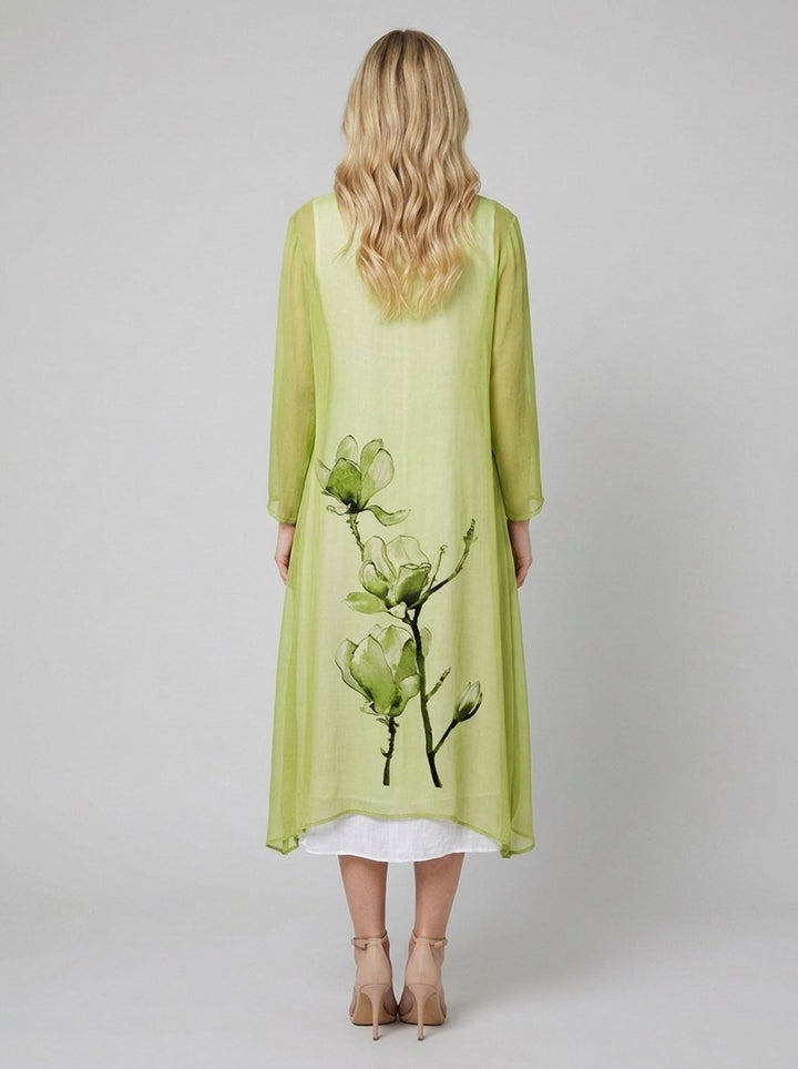 Fleur midi dress back view
