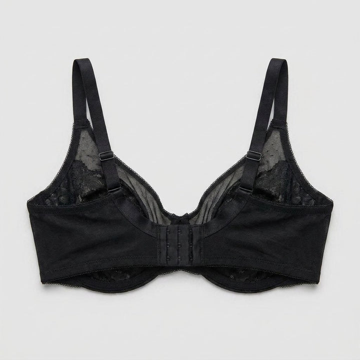 Fleur minimizer bra back view flat-lay