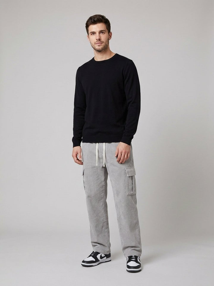 Haggar corduroy pants gray