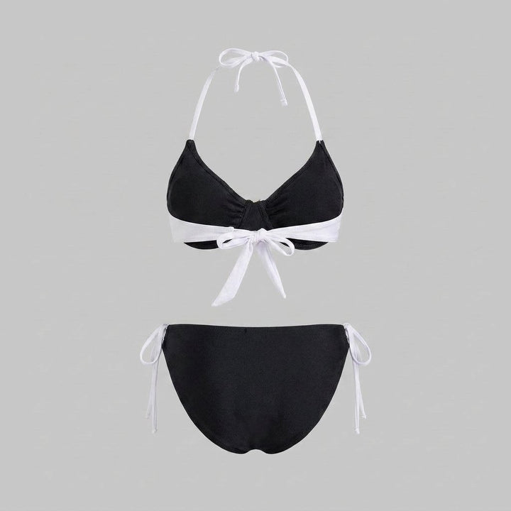 Haven bikini set back view flat-lay