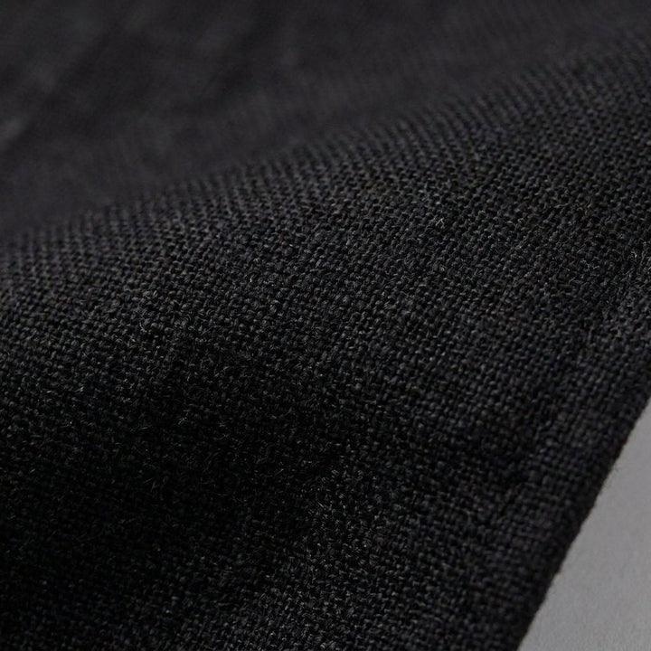 Henrietta linen fabric detail