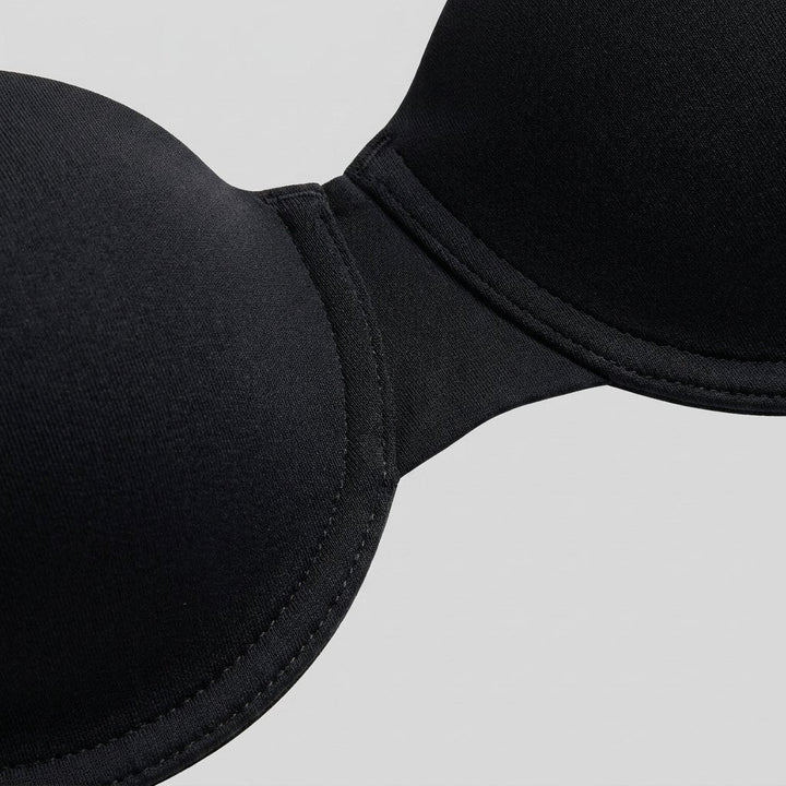 Honora balconette bra microfiber fabric detail