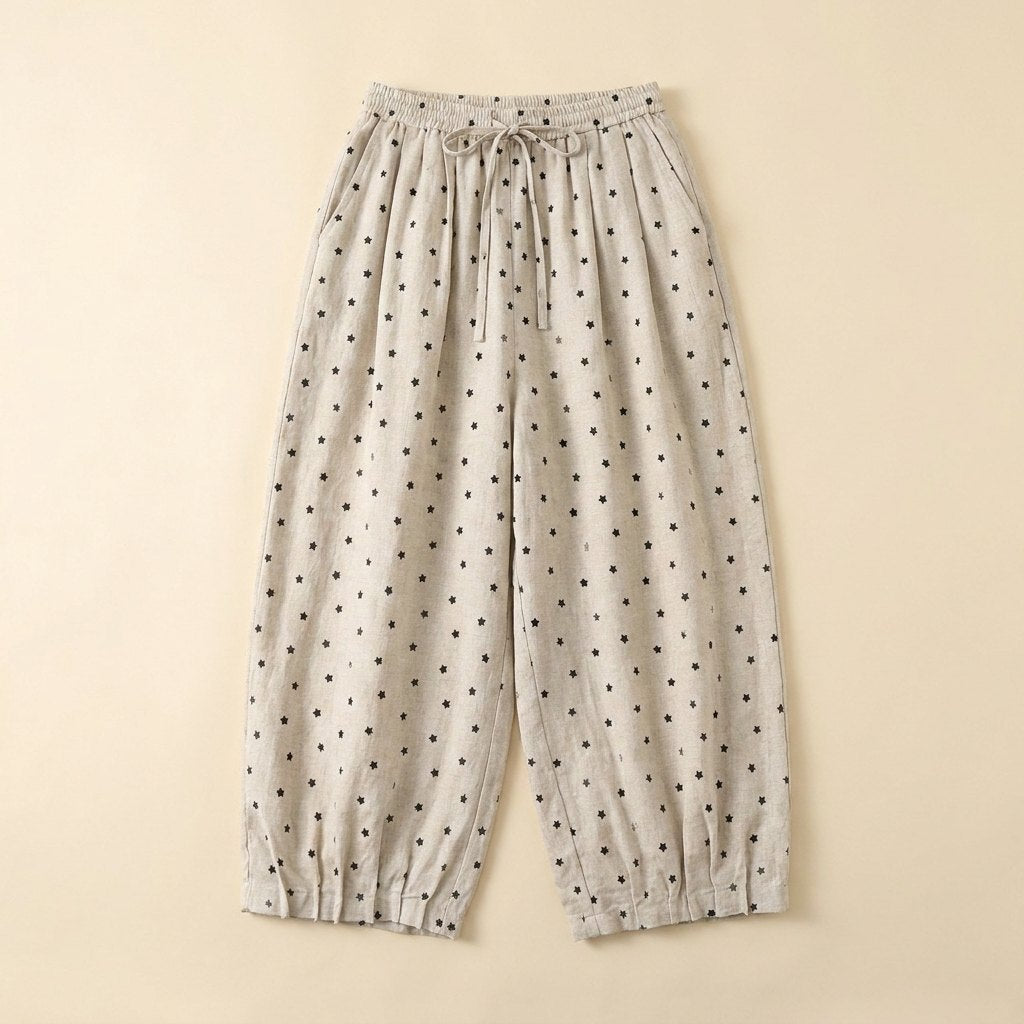 Ivy Crop Pants flat lay