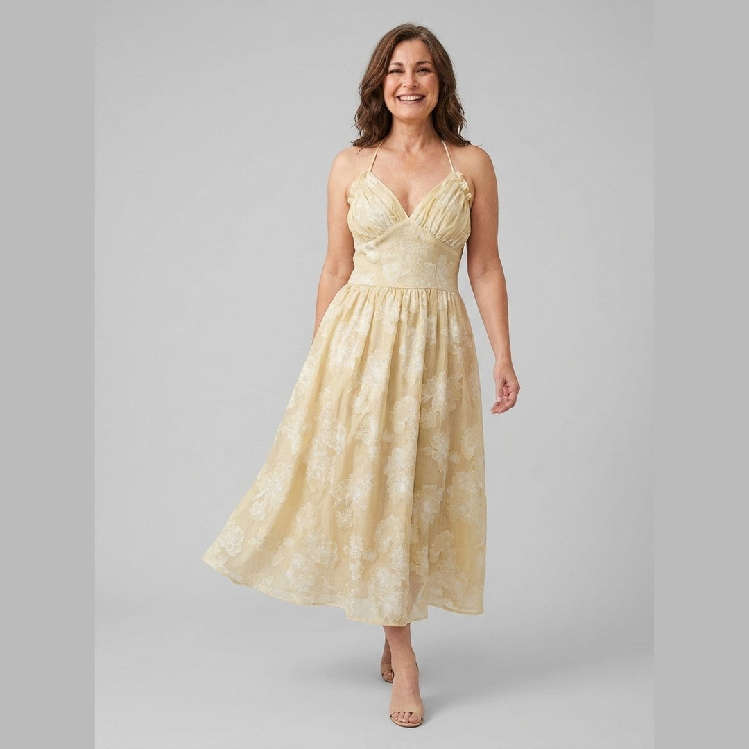 Ivy Maxi Dress walking