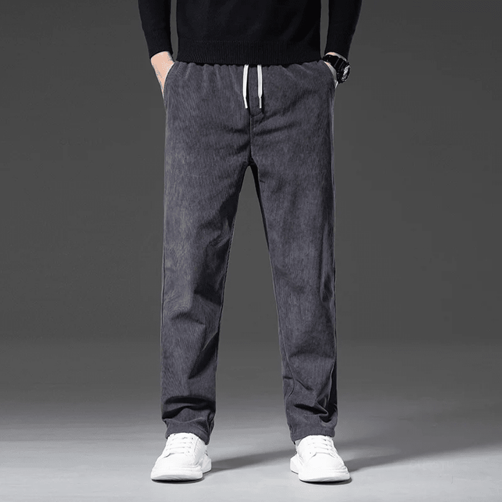 Jasper corduroy pants for men, close-up of the corduroy wale, product image 8