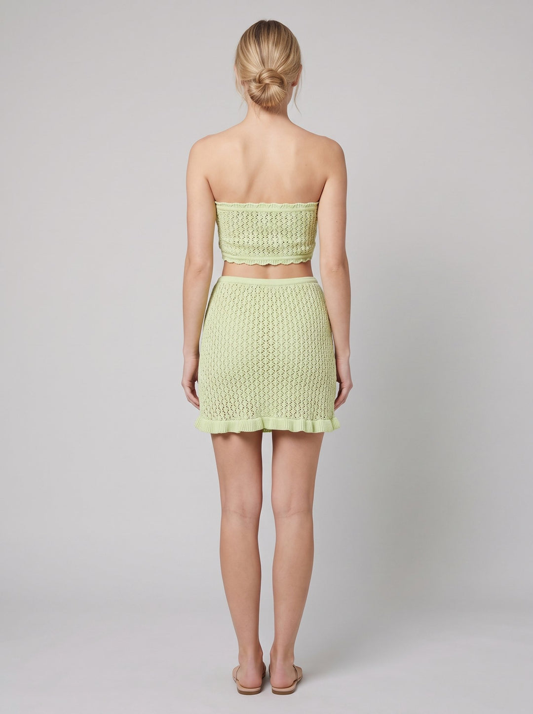Kaia Beach Knit Set - back view