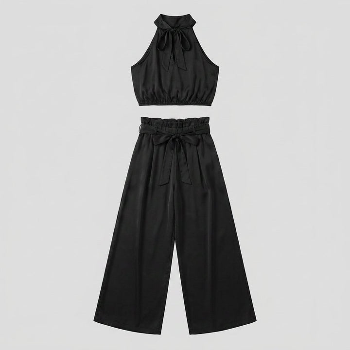 Kara women's satin set back view