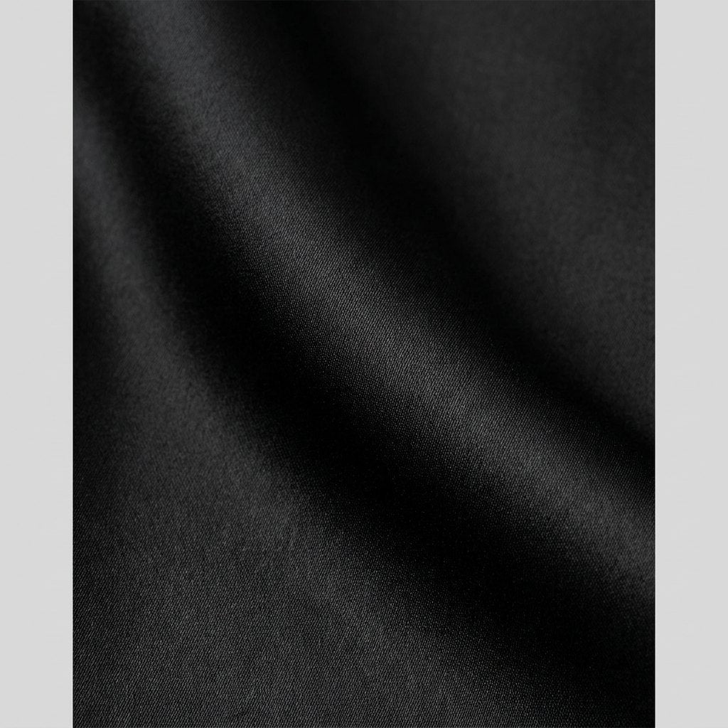 Kara satin fabric close-up