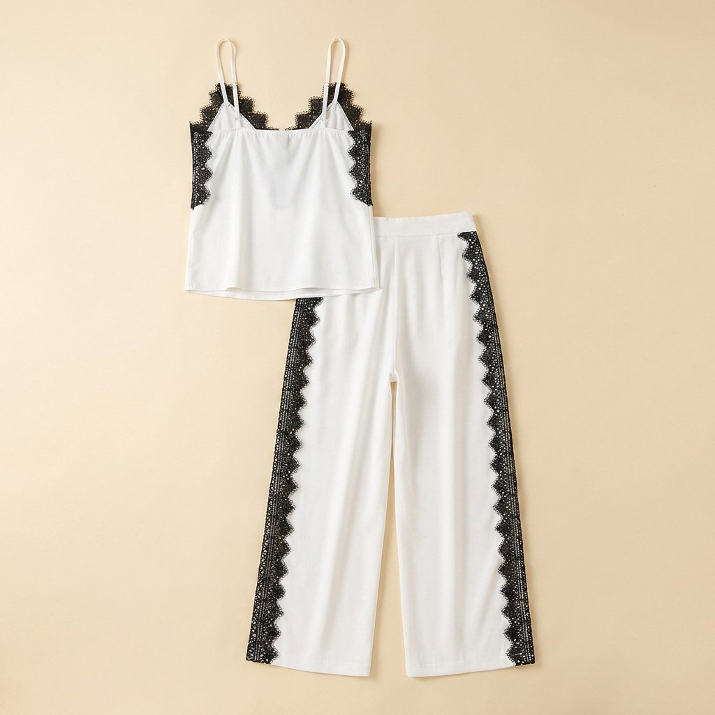 Lana Tencel loungewear set back view