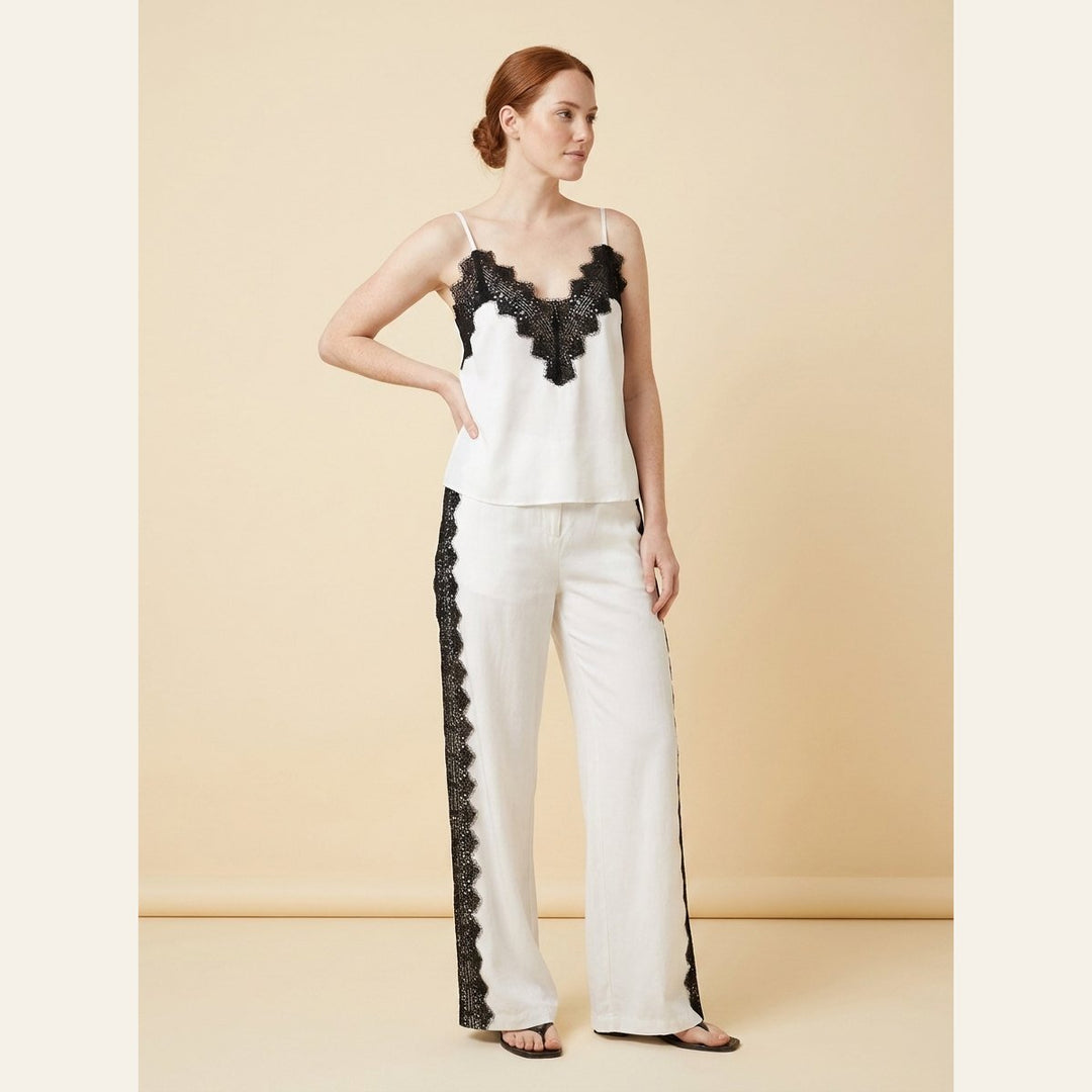 Lana Tencel loungewear set side view
