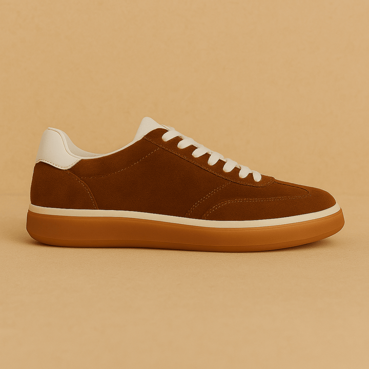 Lenox suede-touch sneakers for men, view of the rubber outsole