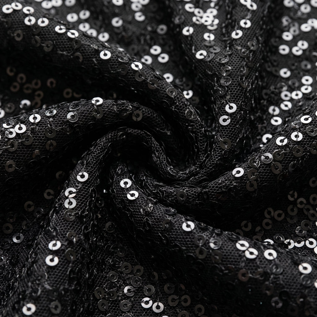 Lilian sequin jumpsuit - sequin fabric close-up
