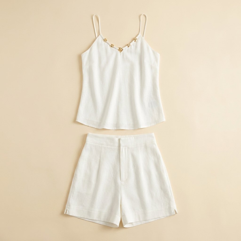 Lina loungewear set flat lay